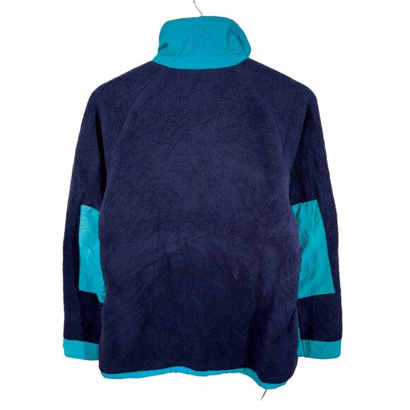 Vintage Women's Two Tone Full Zip Fleece Jacket - Picture 5 of 7